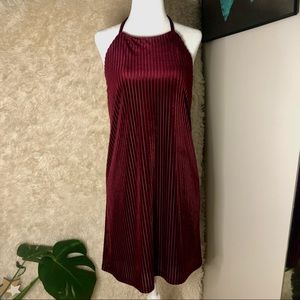 Elegant, versatile velvet dress